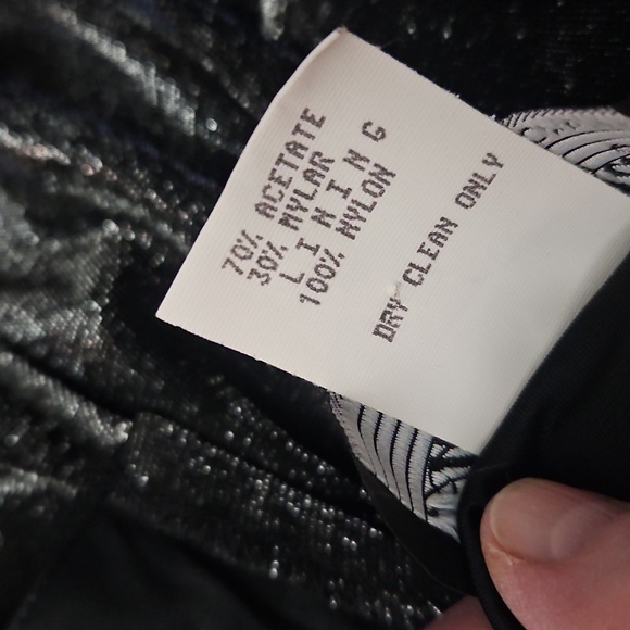 All That Jazz Spaghetti Strap Shimmer Party Dress - Picture 3 of 5